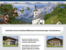 Tablet Screenshot of fewo-bartmann.de